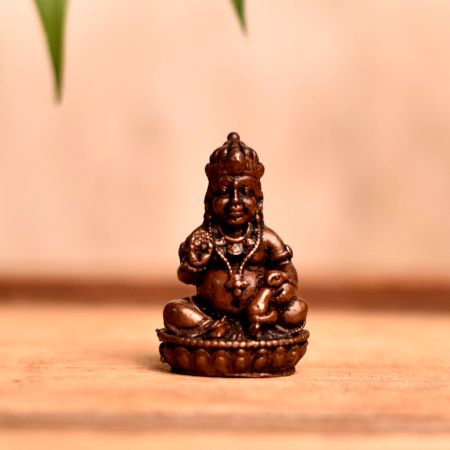 High Quality Copper Statue of Lord Kubera